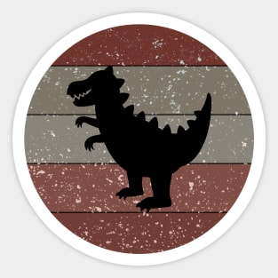 Vintage Dinosaur Sticker